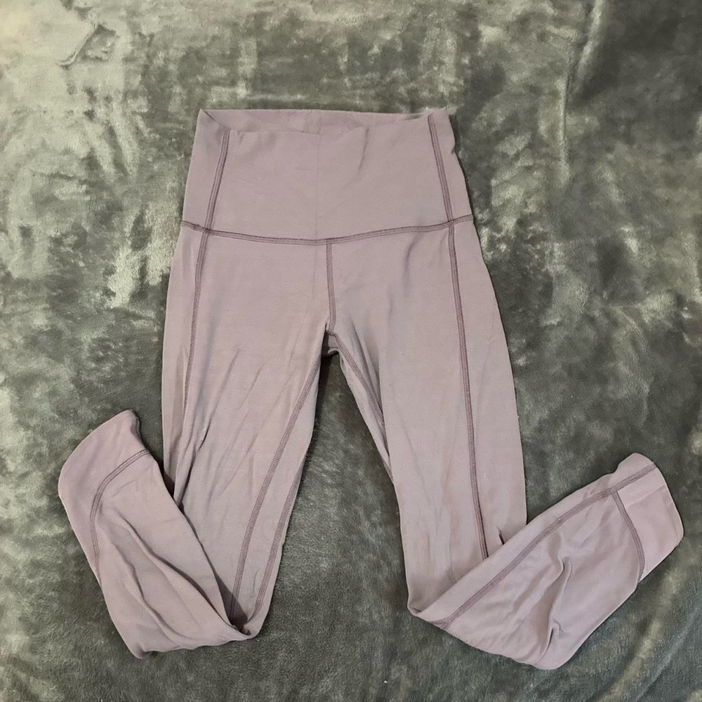 Lululemon Align purple crop Leggings